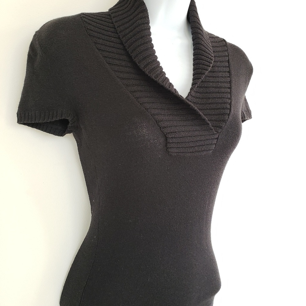 BCBGMaxAzria black knit top
